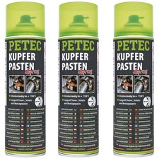 Petec 3x Kupferpasten Kupfer